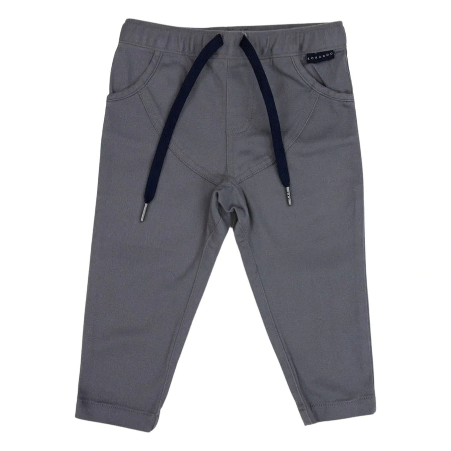 Stretch Twill Pant - Charcoal
