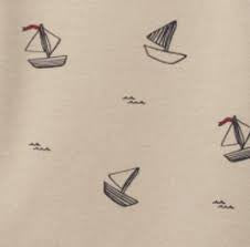 Cotton Wrap - Boat Pond Print