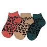 Cotton Liner Socks 3 Pk - Animal Print