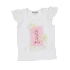 Arthur Ave Pink First Birthday Top