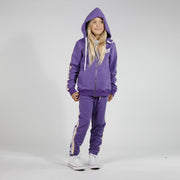 Zip Hoodie - Purple