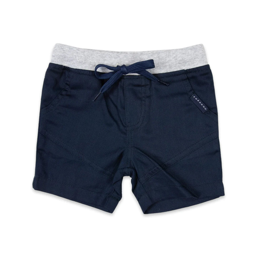 Pull on Shorts - Navy