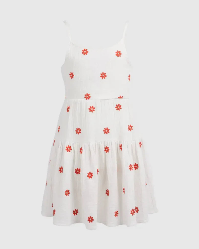 Maggie Dress - Vintage White