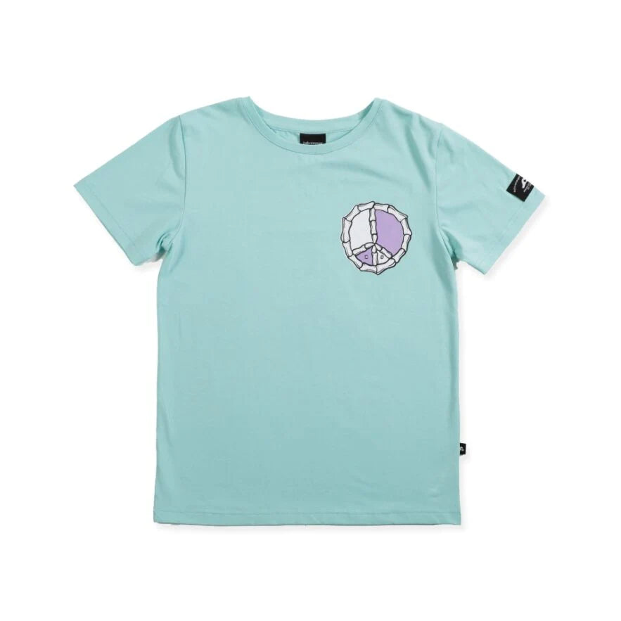 Peace Short Sleeve Tee - Mint