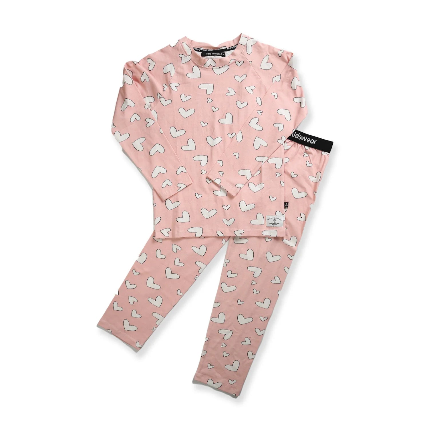 Winter Heart Pyjamas - Pink