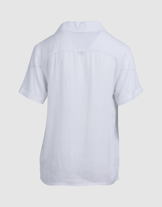 Acadia Short Sleeve Shirt - White