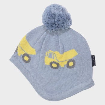 Truck Knit Beanie - Dusty Blue