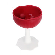 Mushroom Soothing Teether - Chimney Red