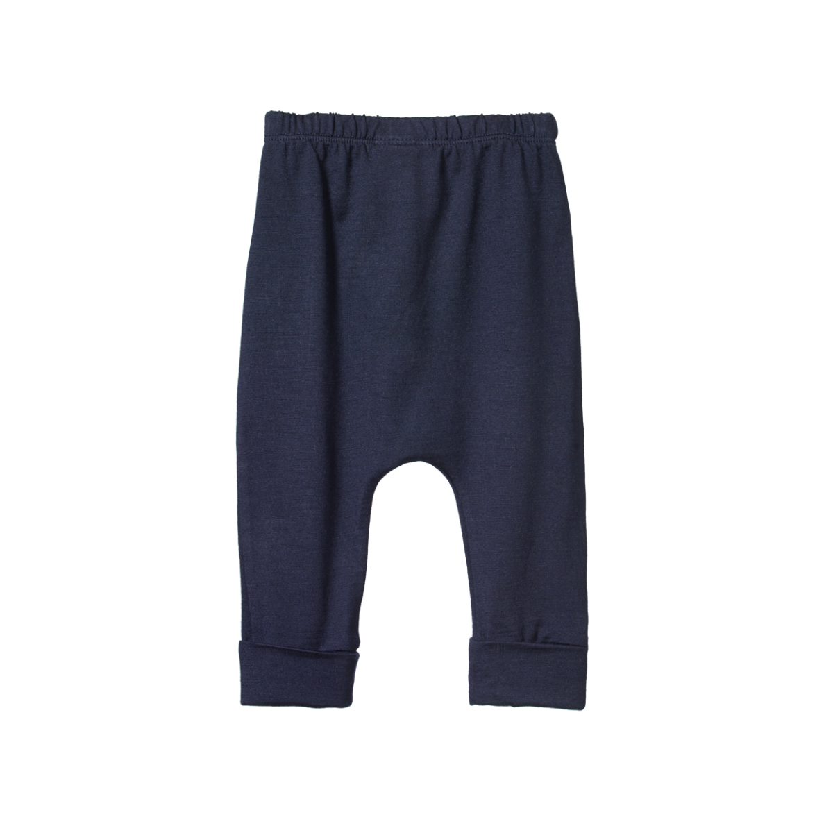 Cotton Drawstring Pants - Navy