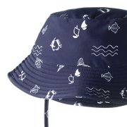 Splash Sunhat - Alantic Navy Print