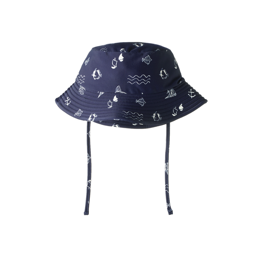 Splash Sunhat - Alantic Navy Print