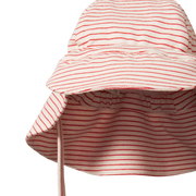 Dash Sunhat - Red Pinstripe