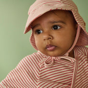 Dash Sunhat - Red Pinstripe