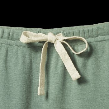 Cotton Drawstring Pants-Lily Pad