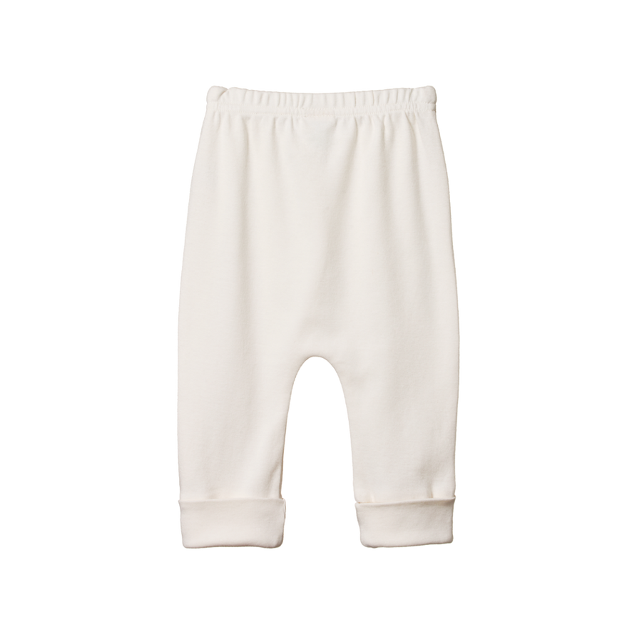 Cotton Drawstring Pants - Natural