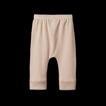 Cotton Drawstring Pants - Rose Dust