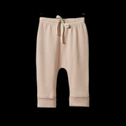 Cotton Drawstring Pants - Rose Dust