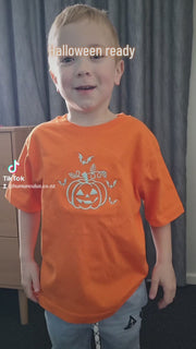 Glow in Dark Pumpkin Tee