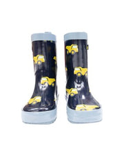 Dump Truck Gumboots-Navy