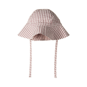 Gingham Sunhat - Twilight Check