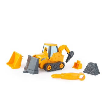 Build-A-Buddy - Construction Backhoe Loader